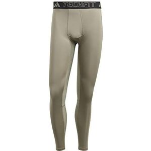 adidas Techfit Leggings Silver Pebble XXL