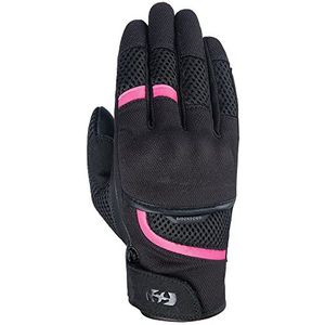 OXFORD Brisbane WS dames motorhandschoenen zwart/roze (S)