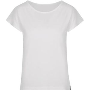 Trigema Dames-T-shirt van viscose, Wit (Weiss 001)