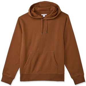 Amazon Essentials Heren fleece hoody (verkrijgbaar in grote maat), karamelbruin, XL