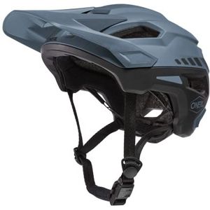O'NEAL MTB All-Mountain MTB-helm, overtreft de veiligheidsnormen EN1078 en CPSC voor fietshelmen, TRAILFINDER helm SPLIT, volwassenen, grijs/zwart, S/M (54-58 cm)