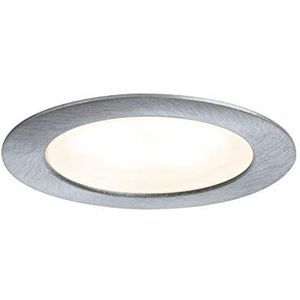 Paulmann LED onderbouwlamp set Micro Line Mini rond incl. 5 x 0,4 Watt keuken lamp geborsteld metaal 2700K 93586