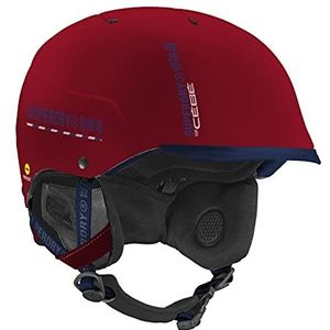 Cébé Contest Visor Ultimate MIPS X Superdry Skihelm, uniseks, volwassenen, salsa mat, small