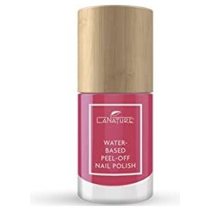 LaNature Nagellak op waterbasis, roze, veganistisch, waterbased peel-off nagellak, roze, 10 ml