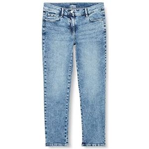 s.Oliver Junior Girl's Ankle Suri Slim Fit Jeans Blauw Maat 140, Blauw