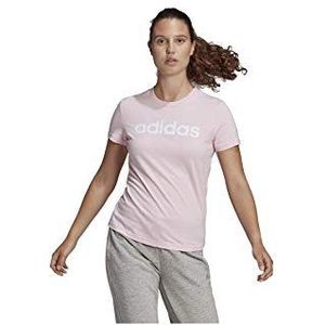 adidas Sportswear LOUNGEWEAR Essentials Slim Logo T-shirt - Dames - Roze