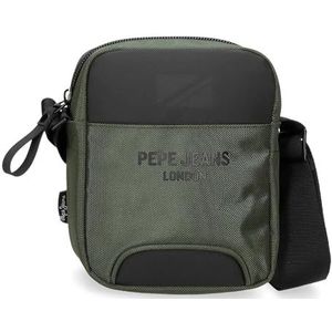 Pepe Jeans Bromley Bagages - Sac de messager Homme, Vert, Taille unique, Petit sac à bandoulière
