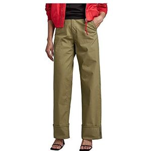 G-STAR RAW Chinobroek, rechte snit voor dames, groen (Smoke Olive D387-b212), 31 W/32 L, groen (Smoke Olive D387-b212)