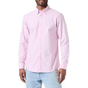 United Colors of Benetton Chemise 5XNUUQ02H, Rose 913, S Homme, Rose 913, S