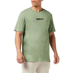 Hurley M EVD WSH Fastlane SC SS T-shirt voor heren, Spiraal Sage