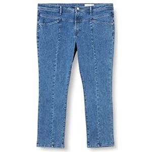 s.Oliver Dames 7/8 jeans broek blauw 46, Blauw