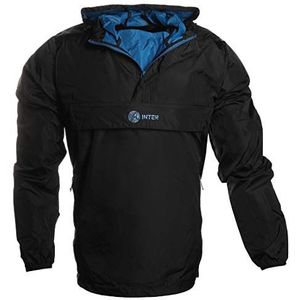 Inter Anorak Outdoorjas voor kinderen, winddicht, zwart.