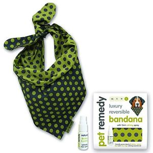 Pet Remedy bandana set, rustgevend, groot