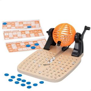 ColorBaby - Houten bingo met accessoires bordspellen CB Games (28815), vanaf 8 jaar.