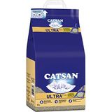 CATSAN Ultra Plus Kattenbakvulling van fijne natuurlijke kleikorrels, 1 x 15 liter