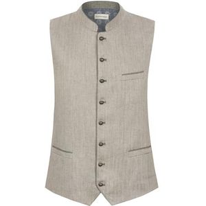 Bergfeuer Gilet traditionnel Lucio, Roseau, 52