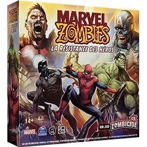 Asmodee Cmon Marvel Zombies: The Resistance of Heroes – een zombicide spel – bordspellen – figuurspellen – coöperatief spel – spel voor volwassenen en kinderen vanaf 14 jaar – Franse versie