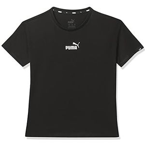 PUMA Power Elongated T-shirt voor meisjes, Puma zwart