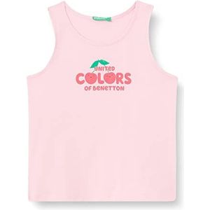 United Colors of Benetton tanktop voor meisjes, roze peonia 31r