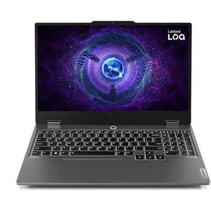 Lenovo LOQ 15IRX9 - Ordinateur Portable Gaming 15.6'' FHD 144Hz (Intel Core i7-13650HX, RAM 16Go, SSD 512Go, NVIDIA GeForce RTX 4060-8GB, Windows 11 Home) Clavier AZERTY Français - Gris Lunaire