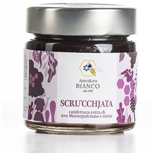 Apicoltura BIANCO - Scrucchjata D' uva Montepulcian en honing - Typisch product uit Abruzzo - Italië