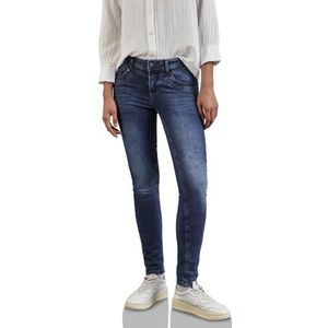 STREET ONE Jean coupe slim, Bleu moyen Soft Random, 31W / 28L