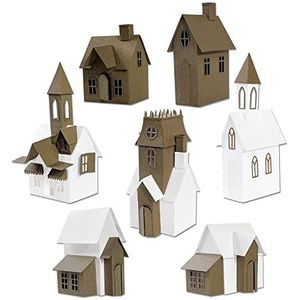 Sizzix Village Collection door Tim Holtz, 665564, meerkleurig, één maat