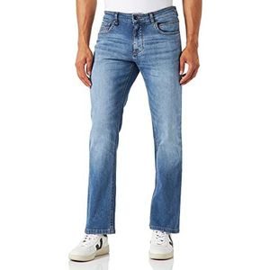 camel active bootcut heren jeans, Oceaan Blauw