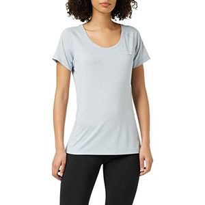 Columbia Titan Trail Lite T-shirt voor dames met korte mouwen, Cirrus Grey
