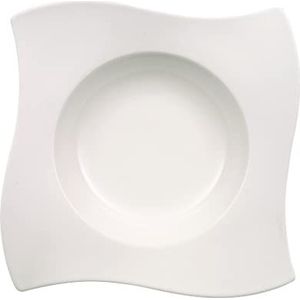 Villeroy & Boch NewWave Pastabord, porselein, 28 cm, wit