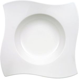 Villeroy & Boch New Wave Pastabord - Ã˜ 28 cm - Wit