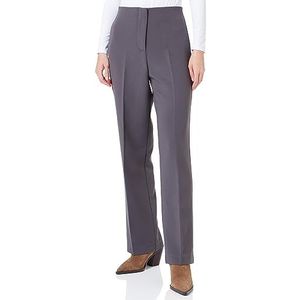 VERO MODA Vmsandy Hr Straight Noos Damesbroek, Grijs gestreept