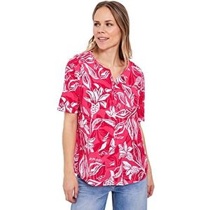 Cecil B343752 linnen blouse voor dames, Aardbei Rood