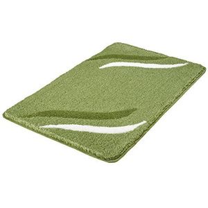 Kleine Wolke Textilgesellschaft Florenz-badmat, polyacryl, groen, 60 x 100 x 2 cm