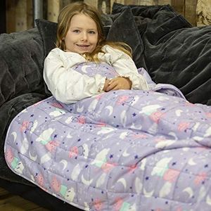 Rest Easy Peppa Pig Verzwaringsdeken voor kinderen en volwassenen, zware deken om te slapen, stressvermindering, angst en sensorische rustgevende deken voor een uitstekende slaap, 100% superzacht katoen