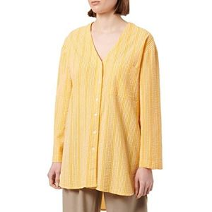 Noa Noa Mirenn Tops T-shirt voor dames, Art Yellow