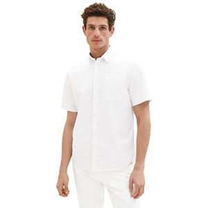 TOM TAILOR 1034892 Overhem Uomini (1 stuk), 20.000 - wit