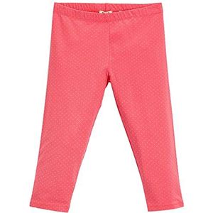 Koton Polka Dot Printed Capri Leggings Cotton meisjes, Pink Design (2d5), 11-12 jaar, Roze Design (2D5)