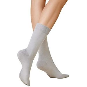 Kunert Soft Wool Cotton Sokken, lichtgrijs, Regular Vrouwen, Lichtgrijs, Regular, lichtgrijs