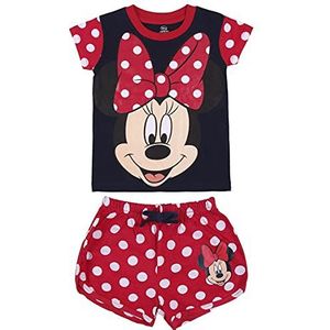 CERD�Á LIFE'S LITTLE MOMENTS Pijama de Verano Minnie Mouse Niña de Color Rojo Licencia Oficial Disney pyjama rood meisje officiële licentie meisjes, Rood