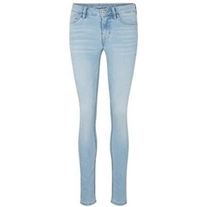 TOM TAILOR Denim Jona Dames Jeans Extra Skinny 10125 Blauw Willekeurige wassing, 31W/32L, 10125 - blauw willekeurig gewassen