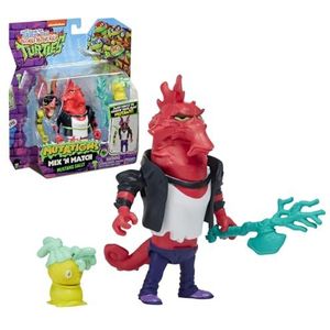 Turtles - Mustang Sally Mix and Match Tortues Ninja 12 cm, Figurine à collectionner, personnage Villain articulé et accessoirisé, de la série Tales of the TMNT, pour enfants à partir de 4 ans