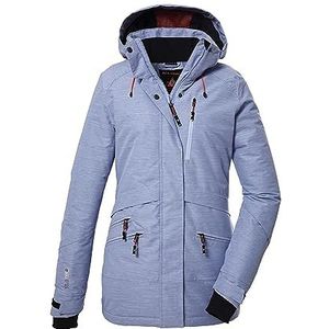 Killtec Ksw 110 Wmn Ski Jckt ski-jack/functionele jas met afneembare capuchon met ritssluiting en sneeuwvanger voor dames