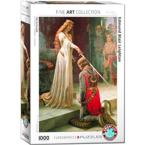 Eurographics 1000 stukjes - De ridder van EB Leighton 48 x 68 cm