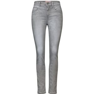 Street One Dames slim jeans en top, Lichtgrijs willekeurig