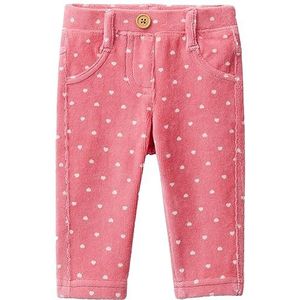 United Colors of Benetton Pantalon enfant, Rose saumon 68e, 74