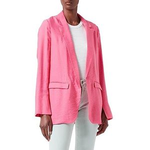 s.Oliver BLACK LABEL Damesblazer met lange mouwen, Donker roze