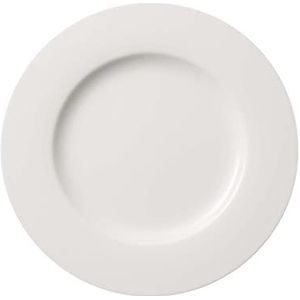 Villeroy & Boch - Twist White dinerbord 27 cm, vaatwasmachinebestendig, magnetronbestendig, servies, premium porselein, wit