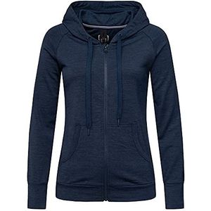 Supernatural Essential Hooded Sweatshirt voor dames, Blue Iris Melange, maat XL