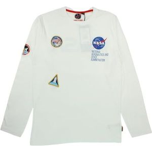 NASA T-Shirt Homme - M, Blanc, M